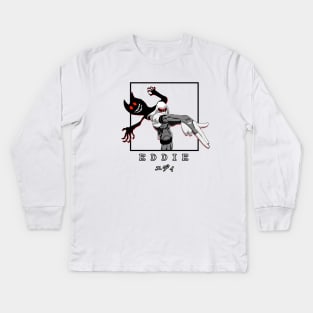 Zato - Eddie - Guilty Gear Edit Kids Long Sleeve T-Shirt